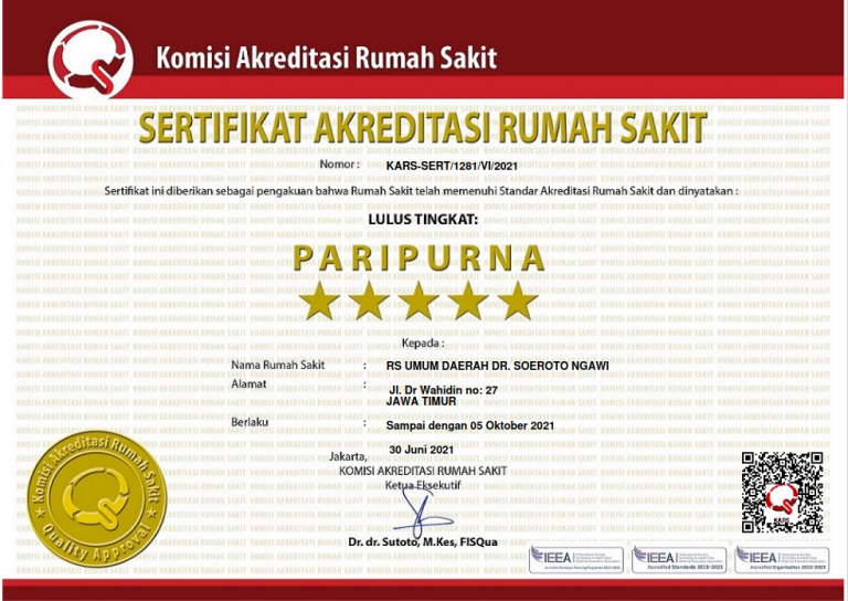 Terakreditasi KARS Terakreditasi KARS