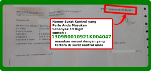 Surat kontrol
