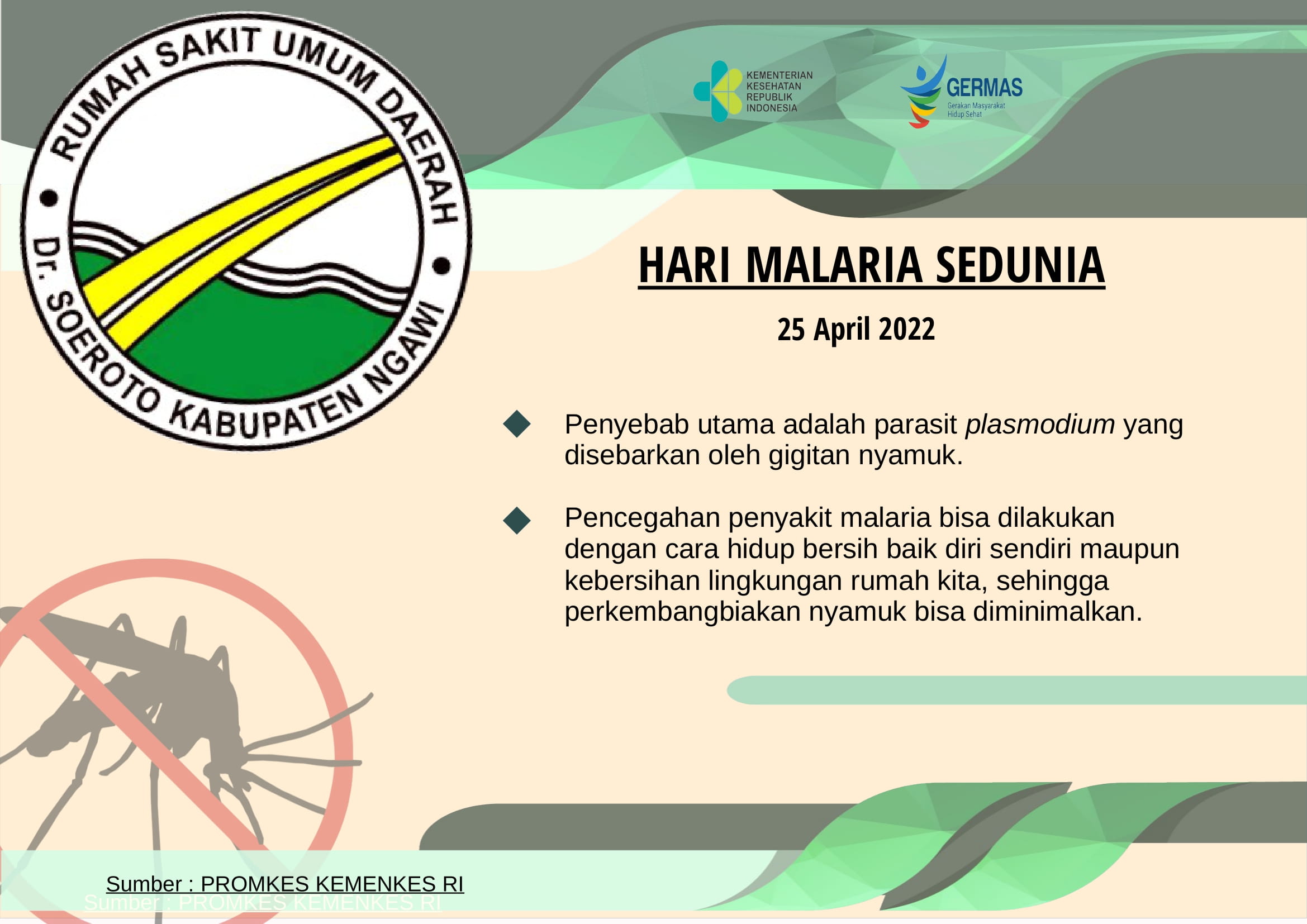 Hari Malaria Sedunia Tahun 2022