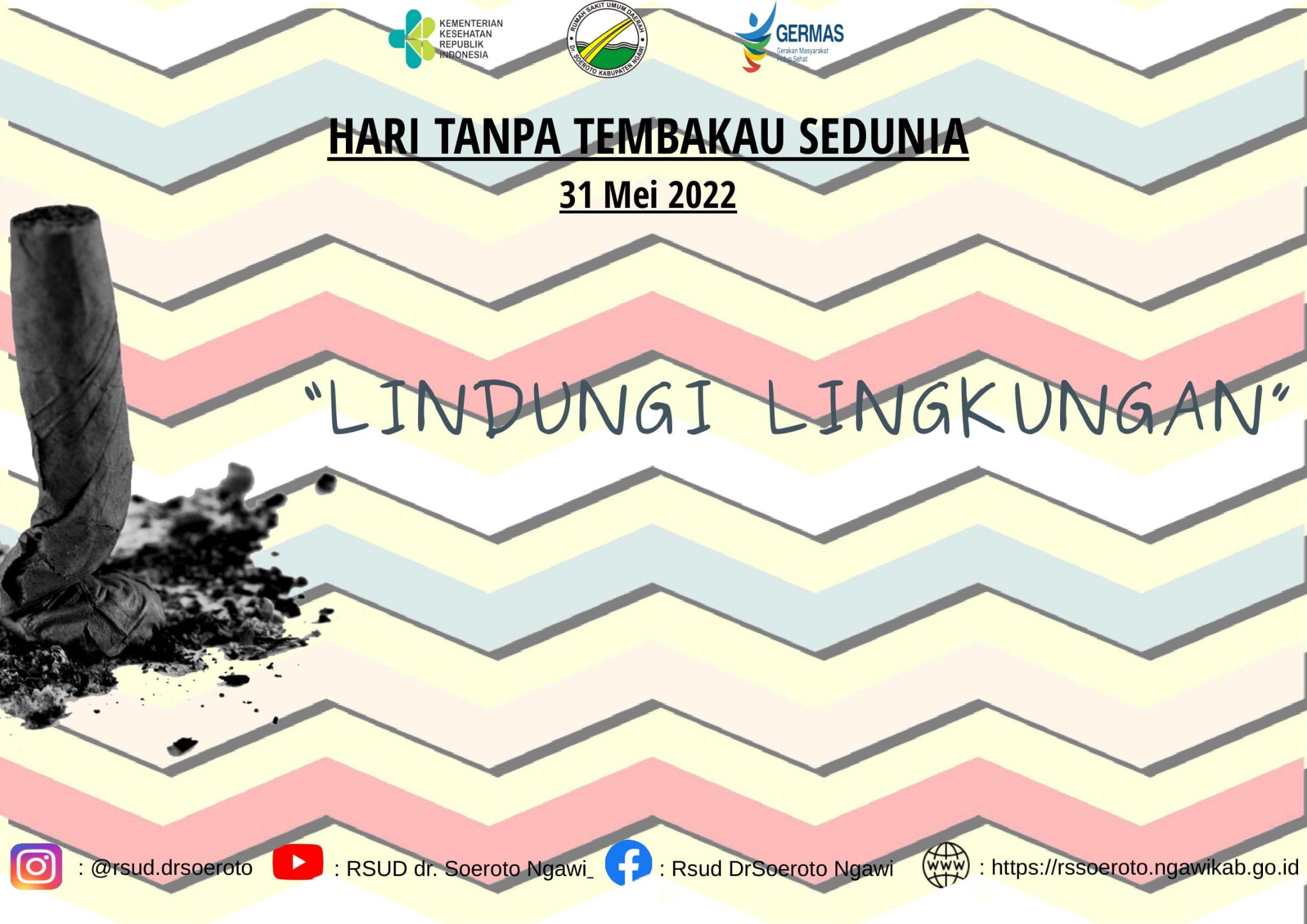 Hari Tanpa Tembakau Sedunia Tahun 2022