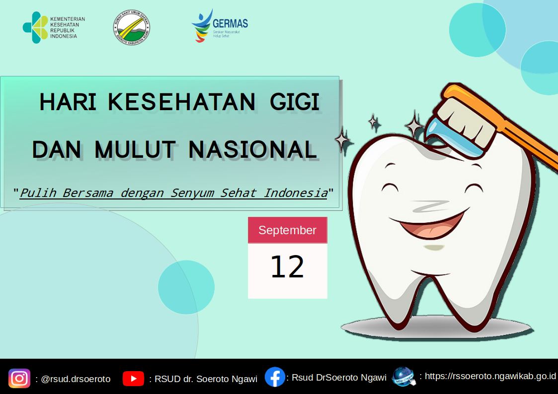 Hari Kesehatan Gigi Dan Mulut Nasional Tahun 2022