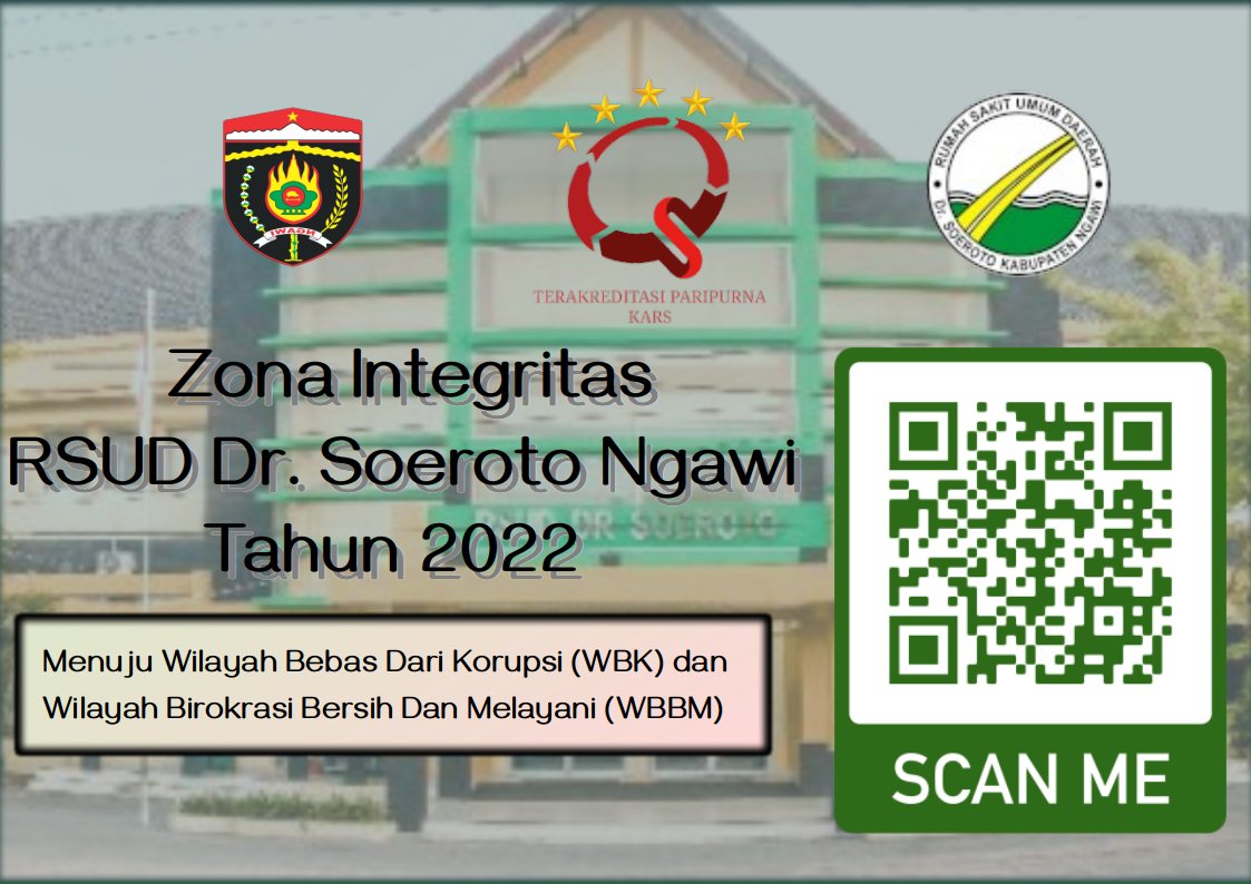 Zona Integritas Tahun 2022 RSUD Dr. Soeroto Ngawi