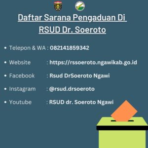 Diagram komplain RSUD Dr. Soeroto Ngawi