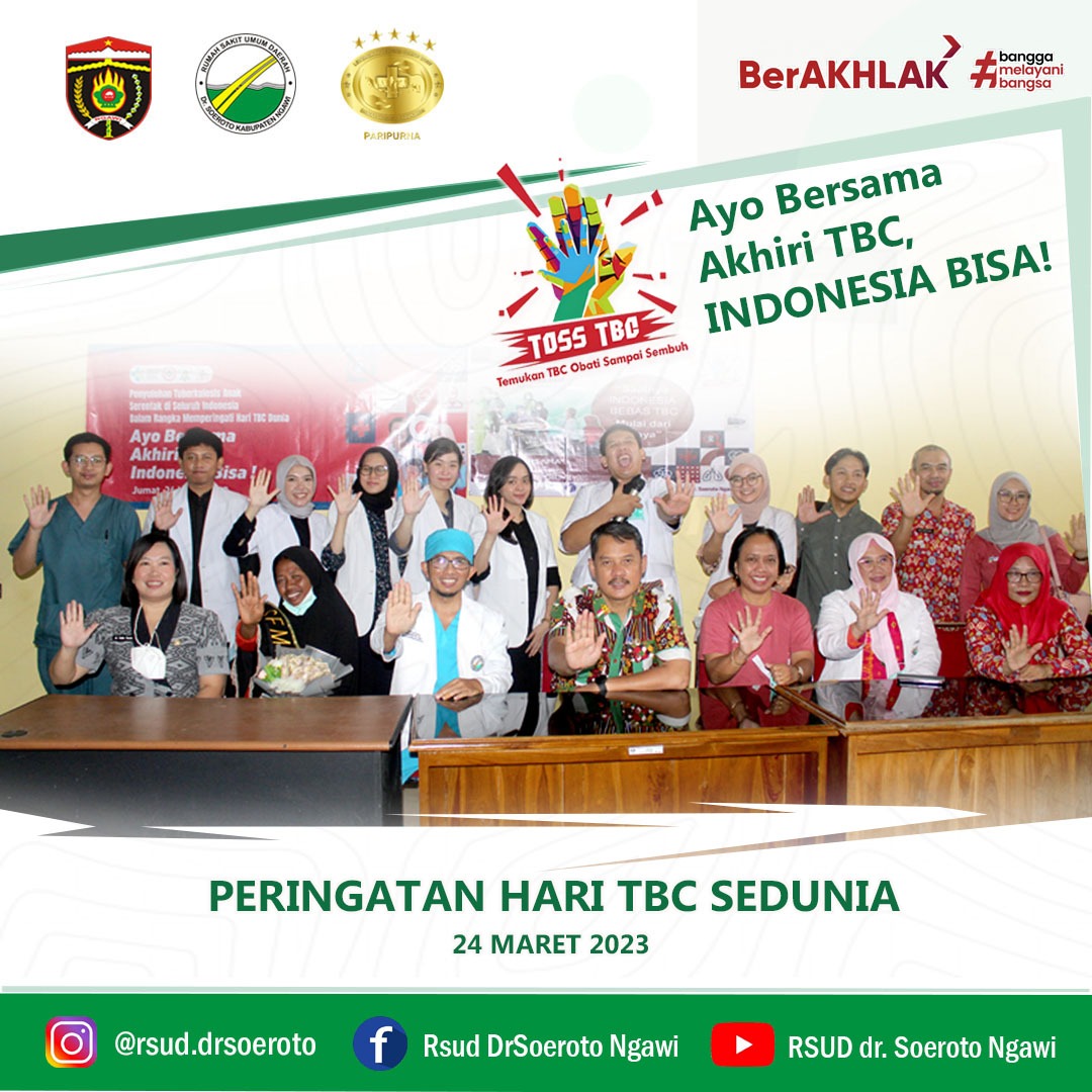 Peringatan Hari Tuberkulosis (TBC) Sedunia Tahun 2023 - RSUD Dr ...