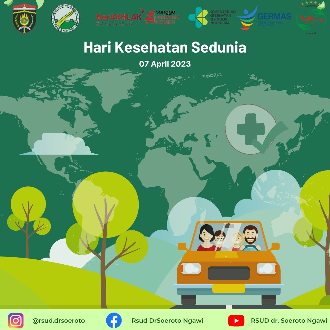 Memperingati Hari Kesehatan Nasional 2023 Rsud Dr Soeroto Kabupaten Ngawi