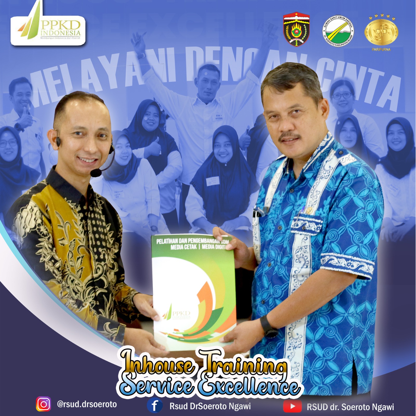 Program In-House Training Service Excellence Batch Ke-2 Pegawai RSUD Dr. Soeroto
