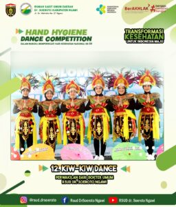 Lomba Dance Cuci Tangan Dalam Rangka Memperingati Hari Kesehatan Nasional Ke-59 Tahun 2023