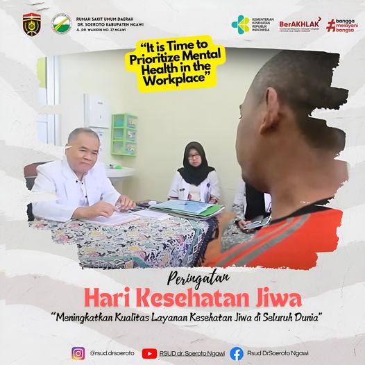 Peringatan Hari Kesehatan Jiwa Sedunia Tahun 2024