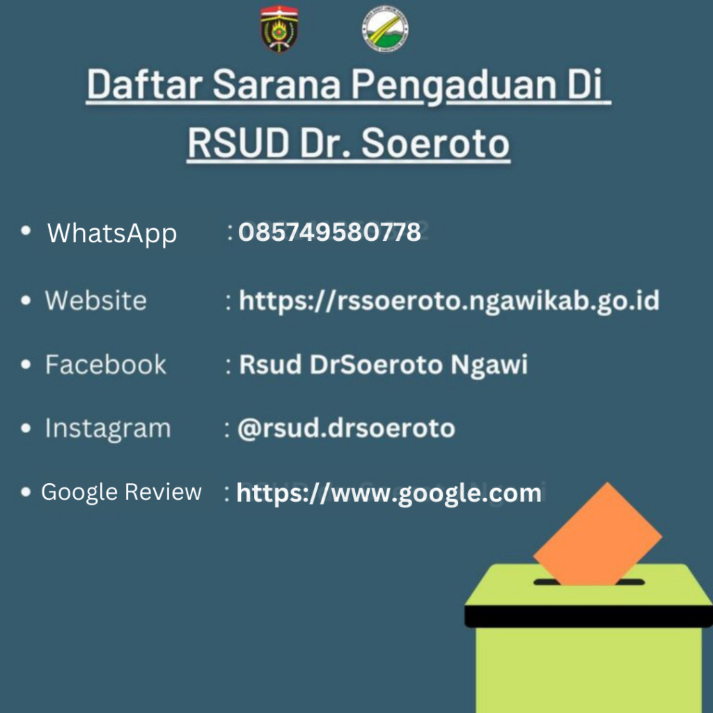 Bagan Channel Pengaduan RSUD dr. SOeroto Ngawi
