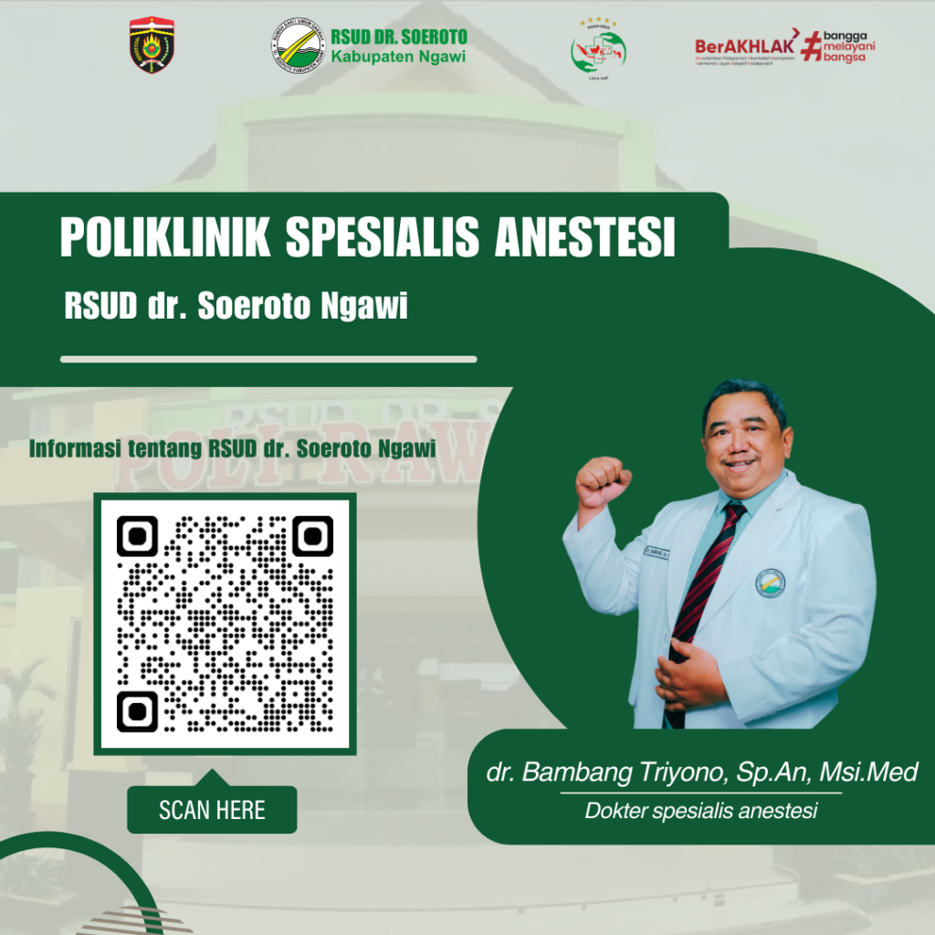 dr. Bambang Triyono, Sp.An, Msi.Med
