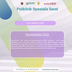 Perkenalan Layanan EEG Pada Poliklinik Spesialis Saraf RSUD dr. Soeroto Ngawi Tahun 2025